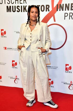 Ami Warning at the 13 German Music Authors Award of GEMA 2022 at The Ritz Carlton Hotel Berlin, 24 03 2022 Foto:xN.xKubelkax xFuturexImage
