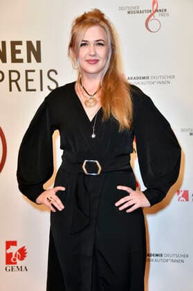 Dascha Dauenhauer at the 13 German Music Authors Award of GEMA 2022 at The Ritz Carlton Hotel Berlin, 24 03 2022 Foto:xN.xKubelkax xFuturexImage