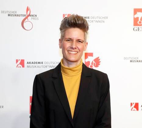 Tina Pepper at the award ceremony for the German Music Authors Prize 2022 at the Hotel RITZ CARLTON Berlin Editorial Laurent, Berlin 24 03 22