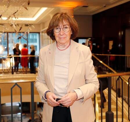 Jeanine Meerapfel at the award ceremony for the German Music Authors Prize 2022 at the Hotel RITZ CARLTON Berlin Redaktion Laurent, Berlin 24 03 22