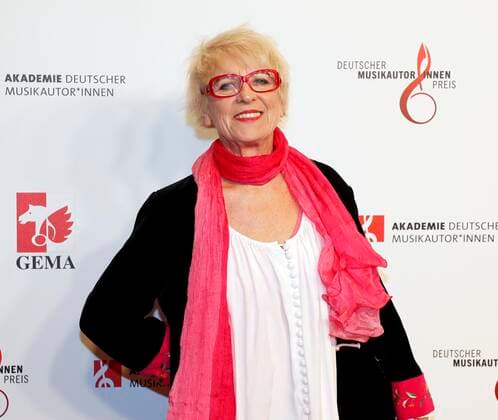 Monika Erhardt Lakomy at the award ceremony for the German Music Authors Prize 2022 at the Hotel RITZ CARLTON Berlin Editorial Laurent, Berlin 24 03 22