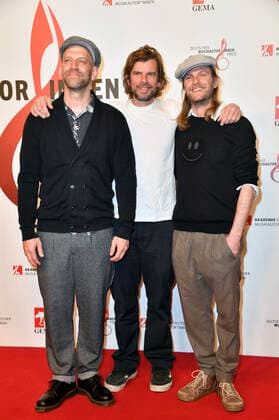 Sportfreunde Stiller at the 13 German Music Authors Award of GEMA 2022 at The Ritz Carlton Hotel Berlin, 24 03 2022 Foto:xN.xKubelkax xFuturexImage