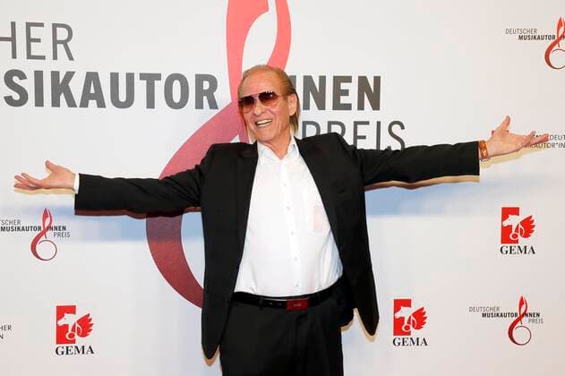 Michael Holm nominated for Schlager at German Music Authors Award 2022 at the Hotel RITZ CARLTON Berlin Editorial Laurent, Berlin 24 03 22
