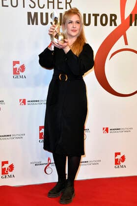 Dascha Dauenhauer at the 13 German Music Authors Award of GEMA 2022 at The Ritz Carlton Hotel Berlin, 24 03 2022 Foto:xN.xKubelkax xFuturexImage