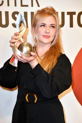 Dascha Dauenhauer at the 13 German Music Authors Award of GEMA 2022 at The Ritz Carlton Hotel Berlin, 24 03 2022 Foto:xN.xKubelkax xFuturexImage
