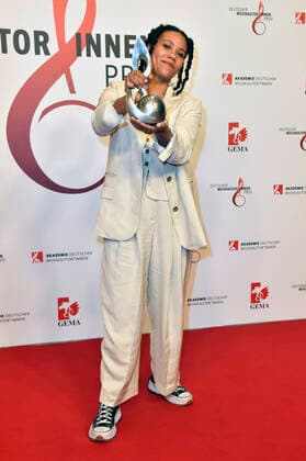 Ami Warning at the 13 German Music Authors Award of GEMA 2022 at The Ritz Carlton Hotel Berlin, 24 03 2022 Foto:xN.xKubelkax xFuturexImage