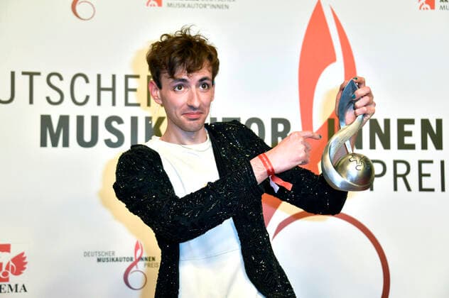Ole Hübner at the 13 German Music Authors Award of GEMA 2022 at The Ritz Carlton Hotel Berlin, 24 03 2022 Foto:xN.xKubelkax xFuturexImage