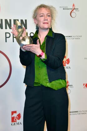 Julia Hülsmann at the 13 German Music Authors Award of GEMA 2022 at The Ritz Carlton Hotel Berlin, 24 03 2022 Foto:xN.xKubelkax xFuturexImage