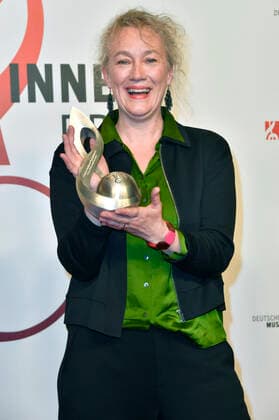 Julia Hülsmann at the 13 German Music Authors Award of GEMA 2022 at The Ritz Carlton Hotel Berlin, 24 03 2022 Foto:xN.xKubelkax xFuturexImage