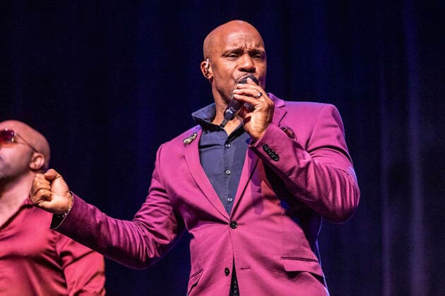 Naturally 7 live at a concert of their 20 Years Tour at DASDIE Brettl Erfurt, 26 03 2022 Foto:xM.xKremerx xFuturexImage