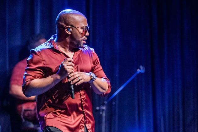 Naturally 7 live at a concert of their 20 Years Tour at DASDIE Brettl Erfurt, 26 03 2022 Foto:xM.xKremerx xFuturexImage