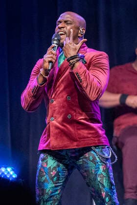 Naturally 7 live at a concert of their 20 Years Tour at DASDIE Brettl Erfurt, 26 03 2022 Foto:xM.xKremerx xFuturexImage