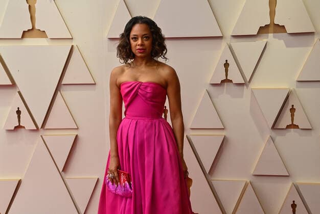 Nischelle Turner arrives for the 94th annual Academy Awards at the Dolby Theatre in the Hollywood section of Los Angeles on Sunday, March 27, 2022.  LAP2022032701 JIMxRUYMEN