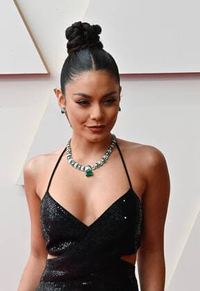 Vanessa Hudgens arrives for the 94th annual Academy Awards at the Dolby Theatre in the Hollywood section of Los Angeles on Sunday, March 27, 2022.  LAP2022032711 JIMxRUYMEN