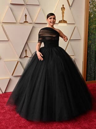 Vanessa Hudgens arrives for the 94th annual Academy Awards at the Dolby Theatre in the Hollywood section of Los Angeles on Sunday, March 27, 2022.  LAP2022032707 JIMxRUYMEN