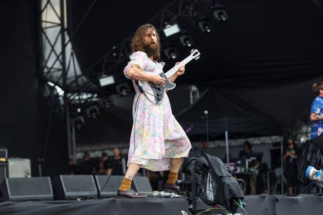 March 27, 2022, USA: IDLES during Lollapalooza Brasil 2022 music festival at AutoÂ³dromo Interlagos in SoÂ£o Paulo this Friday, March 27 USA - ZUMAc233 20220327_zsp_c233_039 Copyright: xVanessaxCarvalhox