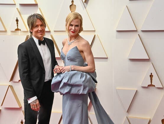 Keith Urban and Nicole Kidman arrive for the 94th annual Academy Awards at the Dolby Theatre in the Hollywood section of Los Angeles on Sunday, March 27, 2022.  LAP20220327174 JIMxRUYMEN