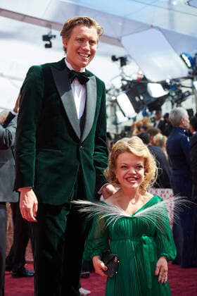 OscarÂ® nominee Tadeusz Lysiak and Anna Dzieduszycka arrive on the red carpet of the 94th OscarsÂ® at the Dolby Theatre at Ovation Hollywood in Los Angeles, CA, on Sunday, March 27, 2022.  Copyright: xx 34342-104THA