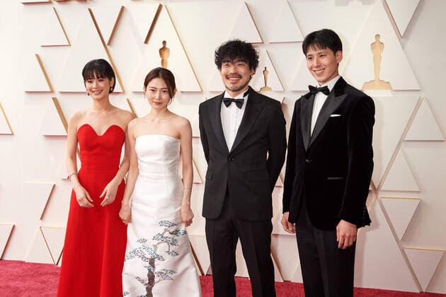 Yuan, Park Yu-Rim, Ahn Hwitaesonia, and Jin Dae-Yeon arrive on the red carpet of the 94th OscarsÂ® at the Dolby Theatre at Ovation Hollywood in Los Angeles, CA, on Sunday, March 27, 2022.  Copyright: xx 34342-208THA
