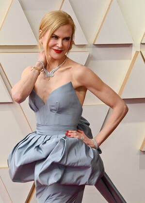 Nicole Kidman arrives for the 94th annual Academy Awards at the Dolby Theatre in the Hollywood section of Los Angeles on Sunday, March 27, 2022.  LAP20220327254 JIMxRUYMEN