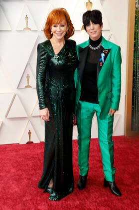 Reba McEntire and Diane Warren at the 2022 94th Annual Academy Awards at the Dolby Theatre at Hollywood Highland Center Los Angeles, 27 03 2022. Foto:xD.xBedrosianx xFuturexImage
