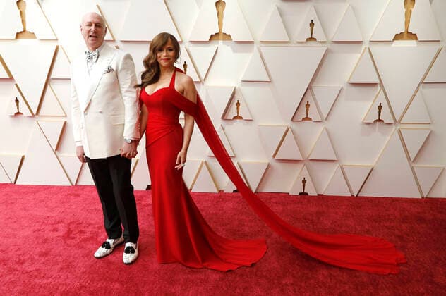 Eric Haze and Rosie Perez at the 2022 94th Annual Academy Awards at the Dolby Theatre at Hollywood Highland Center Los Angeles, 27 03 2022. Foto:xD.xBedrosianx xFuturexImage
