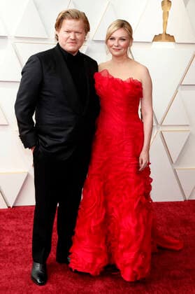 Jesse Plemons, with wife Kirsten Dunst at the 2022 94th Annual Academy Awards at the Dolby Theatre at Hollywood Highland Center Los Angeles, 27 03 2022. Foto:xD.xBedrosianx xFuturexImage