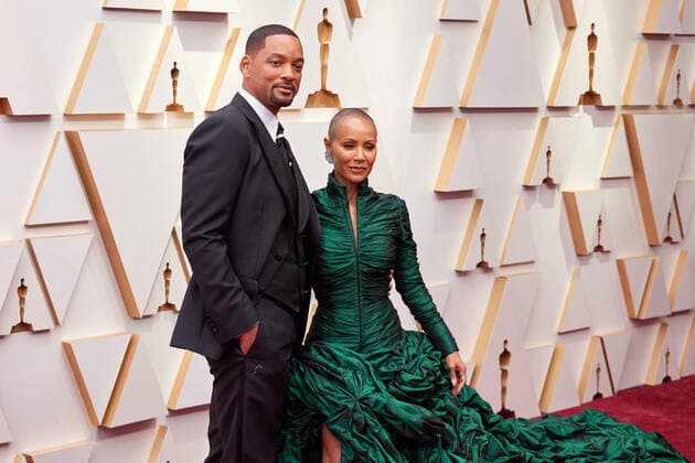 OscarÂ® nominee Will Smith and Jada Pinkett Smith arrive on the red carpet of the 94th OscarsÂ® at the Dolby Theatre at Ovation Hollywood in Los Angeles, CA, on Sunday, March 27, 2022.  Copyright: xx 34342-595THA