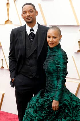 Bilder des Jahres 2022, Entertainment 03 März Entertainment Themen der Woche KW12 Entertainment Bilder des Tages Will Smith mit Ehefrau Jada Pinkett Smith bei der Oscar Verleihung 2022 94th Annual Academy Awards im Dolby Theatre im Hollywood & Highland Center. Los Angeles, 27.03.2022 *** Will Smith with wife Jada Pinkett Smith at the 2022 94th Annual Academy Awards at the Dolby Theatre at Hollywood Highland Center Los Angeles, 27 03 2022. Foto:xD.xBedrosianx xFuturexImage