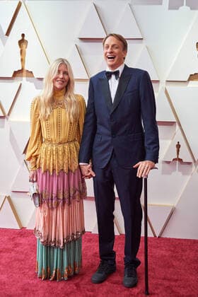 Catherine Goodman and Tony Hawk arrive on the red carpet of the 94th OscarsÂ® at the Dolby Theatre at Ovation Hollywood in Los Angeles, CA, on Sunday, March 27, 2022.  Copyright: xx 34342-821THA