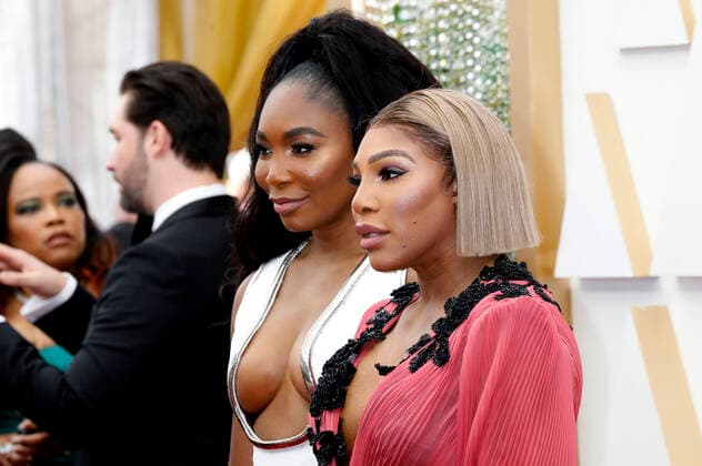 Venus Williame with sister Serena Williams at the 2022 94th Annual Academy Awards at the Dolby Theatre at Hollywood Highland Center Los Angeles, 27 03 2022. Foto:xD.xBedrosianx xFuturexImage