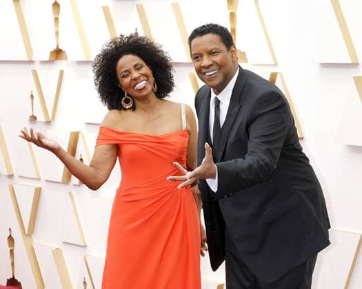94th Academy Awards (Oscars) - Red Carpet Arrivals Featuring: Paulette Washington, Denzel Washington Where: Los Angeles, California, United States When: 28 Mar 2022 Credit: Abby Grant Cover Images Copyright: xx 51341838 EDITORIAL USE ONLY. NOT FOR USE BY NEWSPAPERS BASED IN THE UK.