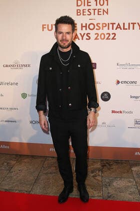 Johannes Strate at the award ceremony of the Next Gen Hotelier of the Year on 28 03 2022 in Hamburg Next Gen Hotelier of the Year award ceremony in Hamburg