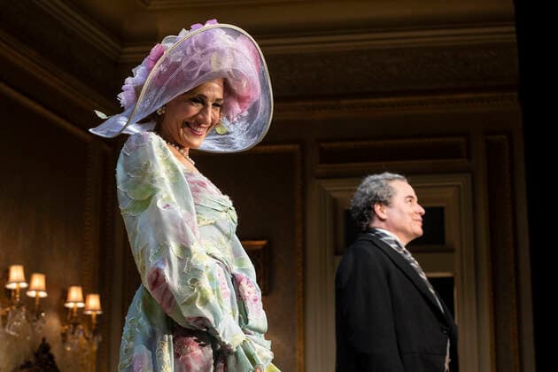 Bilder des Jahres 2022, Entertainment 03 März Entertainment Themen der Woche KW13 NY: Opening night for Plaza Suite by Neil Simon Sarah Jessica Parker and Matthew Broderick during the opening night curtain call for Plaza Suite by Neil Simon at Hudson Theatre New York New York United States Copyright: LevxRadin