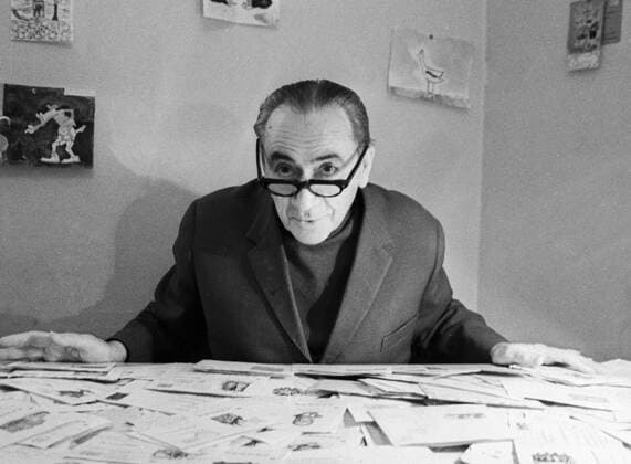 LITVINOV RADIO BROADCASTING FOR CHILDREN LETTERS 35786 08.05.1976 People s Artist of the R.S.F.S.R. Nikolai Litvinov, artistic director of radio broadcasting for children, opening children s mail. Boris Babanov Sputnik Moscow Russia  Copyright: xBorisxBabanovx