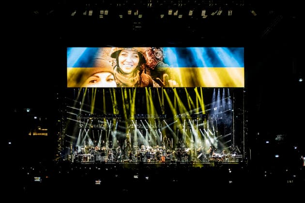 Hans Zimmer Konzert in Mailand Italy: Hans Zimmer live Hans Zimmer live concert at Mediolanum Forum. Assago Provincia di Milano Italy Copyright: AndreaxRipamonti