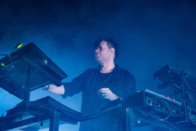 Trentemoller Oslo, Norway. 29th, March 2022. The Danish composer, music producer and electronic musician Trentemoller performs a live concert at Rockefeller in Oslo. Here Anders Trentemoller is seen live on stage. Oslo Norway  Copyright: xGonzalesxPhoto Per-OttoxOppix