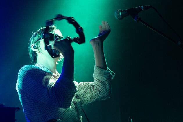 Trentemoller Oslo, Norway. 29th, March 2022. The Danish composer, music producer and electronic musician Trentemoller performs a live concert at Rockefeller in Oslo. Here band member Jacob Haubjerg is seen live on stage. Oslo Norway  Copyright: xGonzalesxPhoto Per-OttoxOppix