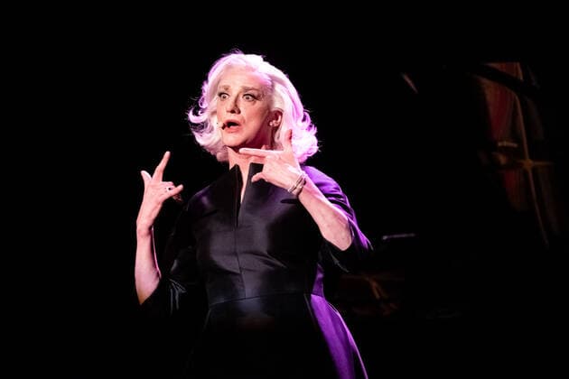Photo IPP Marco Verri Lecce 30 03 2022 theatrical performance Elegantissima in the photo the artist Drusilla Foer Gianluca Gori Italy Photo Press World Copyright Lecce, at the Apollo Theatre stage de  0