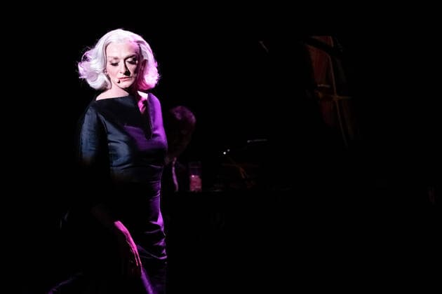 Photo IPP Marco Verri Lecce 30 03 2022 theatrical performance Elegantissima in the photo the artist Drusilla Foer Gianluca Gori Italy Photo Press World Copyright Lecce, at the Apollo Theatre stage de  0