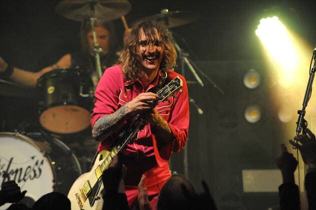 CHICAGO, IL - MARCH 30: The Darkness in concert at The Park West in Chicago, Illinois on March 30,2022. Copyright: xGenexAmbox