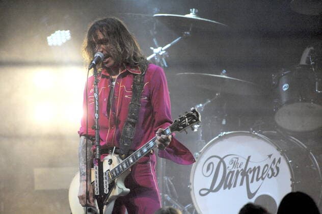 CHICAGO, IL - MARCH 30: The Darkness in concert at The Park West in Chicago, Illinois on March 30,2022. Copyright: xGenexAmbox