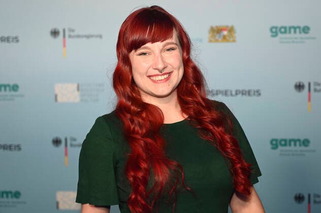 Kathrin Radtke at the award ceremony of the German Computer Game Award 2022 in the TonHalle Munich, 31 03 2022 Foto:xR.xHeinex xFuturexImage