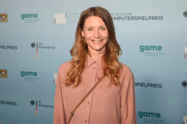 Jana Forkel at the award ceremony of the German Computer Game Award 2022 in the TonHalle Munich, 31 03 2022 Foto:xR.xHeinex xFuturexImage