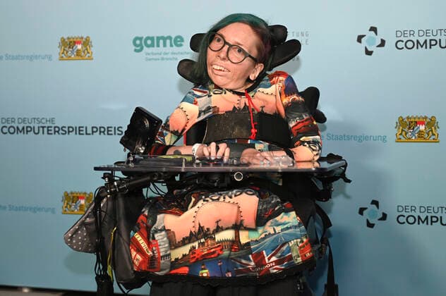 Melanie Eilert at the award ceremony of the German Computer Game Award 2022 in the TonHalle Munich, 31 03 2022 Foto:xR.xHeinex xFuturexImage