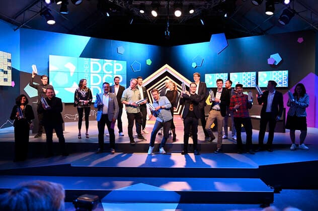The award winners and laudators at the award ceremony of the German Computer Game Award 2022 in the TonHalle Munich, 31 03 2022 Foto:xR.xHeinex xFuturexImage