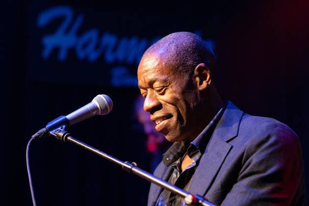 The singer and frontman Andrew Roachford, MBE The British soul band Roachford with the Twice in a lifetime Tour 2021 2022 at the live performance in the Harmonie in Bonn, 01 04 2022