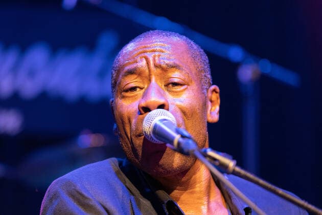 The singer and frontman Andrew Roachford, MBE The British soul band Roachford with the Twice in a lifetime Tour 2021 2022 at the live performance in the Harmonie in Bonn, 01 04 2022