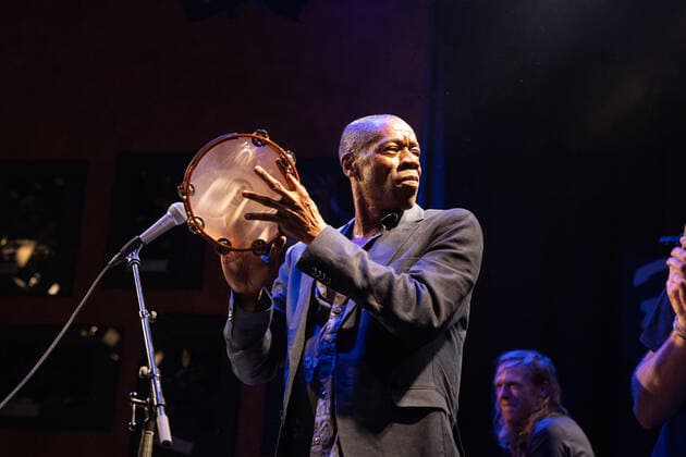The singer and frontman Andrew Roachford, MBE The British soul band Roachford with the Twice in a lifetime Tour 2021 2022 at the live performance in the Harmonie in Bonn, 01 04 2022