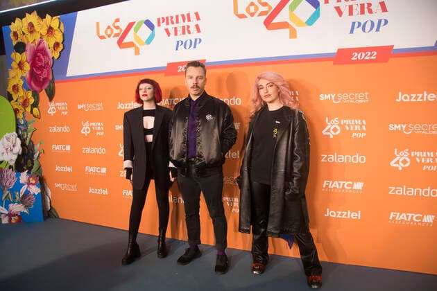 Spain: LOS40 Primavera Pop is starting now in Madrid In the picture Purple Disco machine. LOS40 Primavera Pop is starting now and we know it because the hosts have begun to arrive early to receive all the guests who have made this night an unforgettable moment. Madrid Madrid Spain Copyright: AlbertoxSibaja